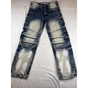 Lion Dynasty Jeans Size 14 Slim Unisex Mens Or Womens‎ See Photos For Det